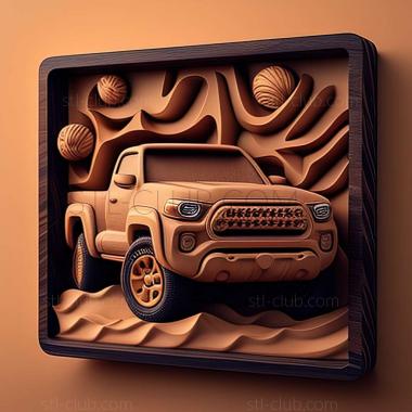 3D модель Toyota Tacoma (STL)